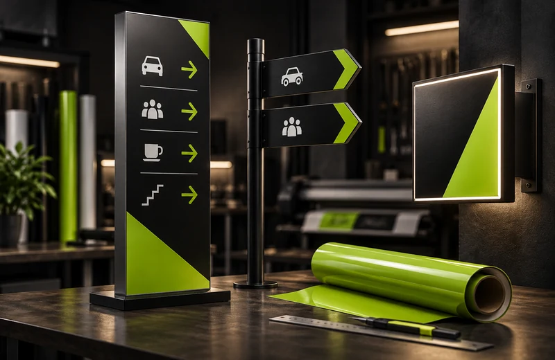 Reclame en signalisatie op maat door All Publi in Affligem