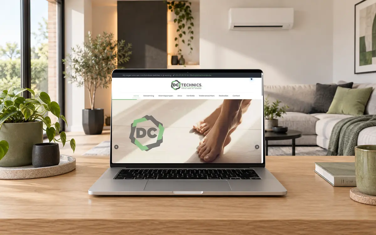 Moderne website voor HDT Bouw, gerealiseerd door Venosites en All Publi.